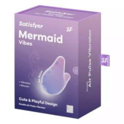 Satisfyer Mermaid Vibes Double Air Pulse Vibrator Pink