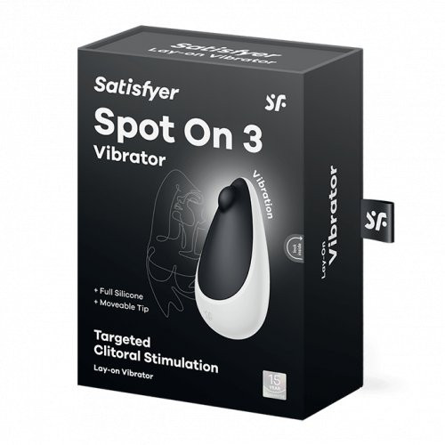 Satisfyer Spot On 3 Lay-On Vibrator Black