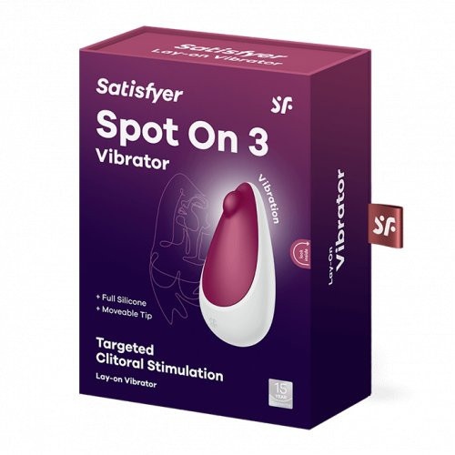 Satisfyer Spot On 3 Lay-On Vibrator Black