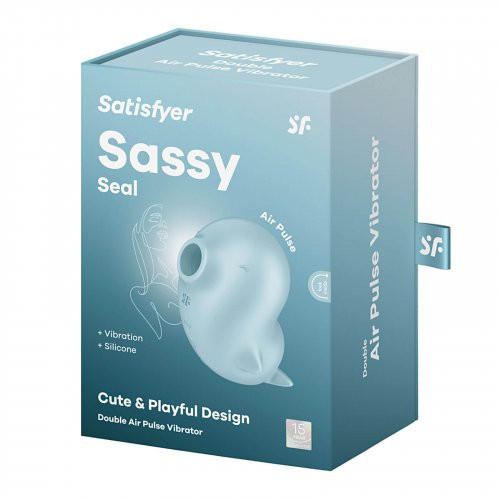 Satisfyer Sassy Seal Double Air Pulse Vibrator 1 unit