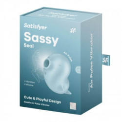 Satisfyer Sassy Seal Double Air Pulse Vibrator 1 unit