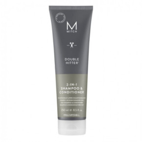 Paul mitchell Mitch Double Hitter 2-in-1 Shampoo and Conditioner 250ml