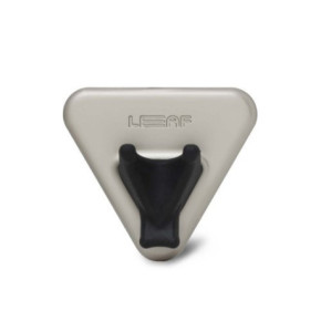 Leaf Shave Shower Holder Silver