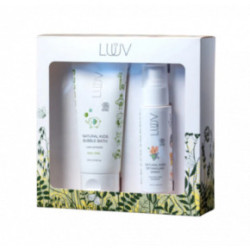 LUUV Pear Gift Set Shampoo + Bath Foam Set