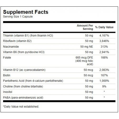 SWANSON Balance B-50 Complex 100 capsules