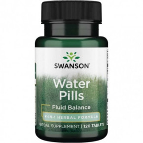 SWANSON Water Pills Fluid Balance 120 capsules