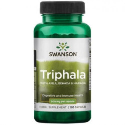 SWANSON Triphala 500mg Digestive and Immune Health 100 capsules