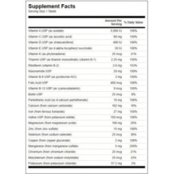 SWANSON Multivitamin with Iron 130 capsules