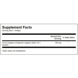 SWANSON Oregano Oil Digestive Health 120 capsules