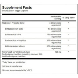 SWANSON ProBiotic-4 Digestive Health 60 caps.