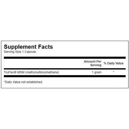 SWANSON MSM 1.000mg Joint Health and Mobility 120 capsules