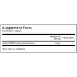 SWANSON MSM 1.000mg Joint Health and Mobility 120 capsules