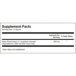 SWANSON Maca 500mg Sexual Health 60 caps.