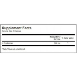 SWANSON L-Tryptophan 500mg Sleep Support 60 caps.