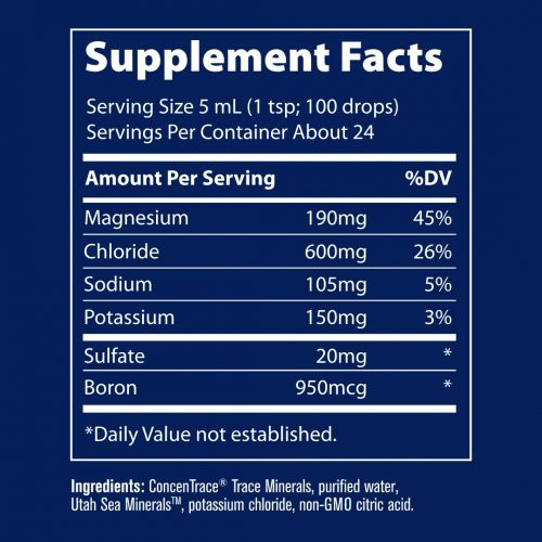 Trace Minerals Keto Electrolyte Drops 118ml