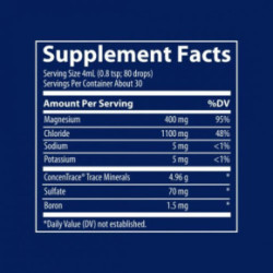 Trace Minerals Low Sodium Mega-Mag 400mg 118ml
