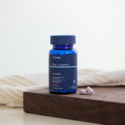 Trace Minerals Zinc + Vitamin C Chewable 60 caps.