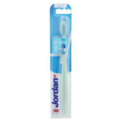 Jordan Clean Between Soft Toothbrush Blue