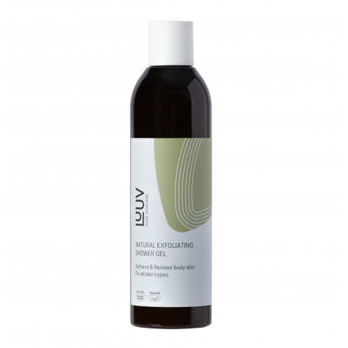 LUUV Natural Exfoliating Shower Gel 200ml