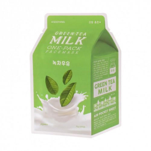 A'pieu Green Tea Milk One-Pack 1 pc.