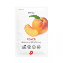 STAY WELL Climate Neutral Hydrating & Firming Sheet Mask Peach 1 pc.