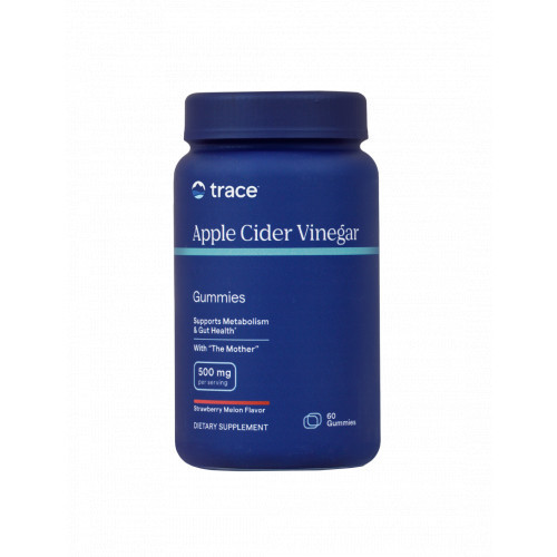 Trace Minerals Apple Cider Vinegar 500mg 60 gummies