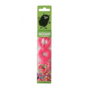MOOMIN Anti Mosquito Band Pink 4 pcs