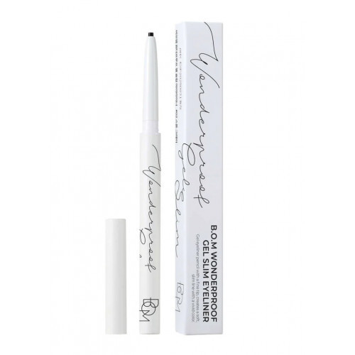 BOM Wonderproof Gel Slim Eyeliner Midnight Black