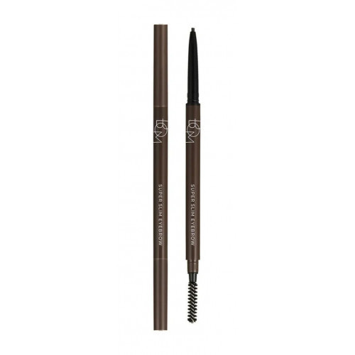 BOM Super Slim Eyebrow 01 Charcoal Brown