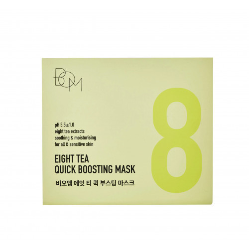 BOM Eight Tea Quick Boosting Mask 30pcs