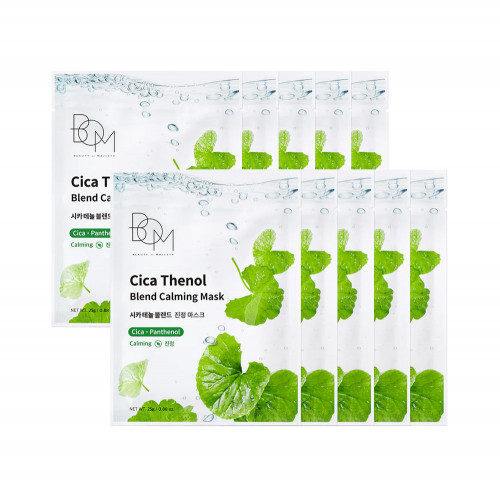 BOM Cica Thenol Blend Calming Mask 10 pcs.