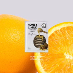 BOM Honey & Milk Vitamin Mask 10 pcs.