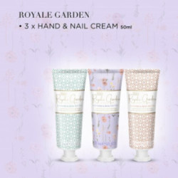Baylis & Harding Royale Garden Rose, Poppy & Vanilla Luxury Hand Treats Gift Set 3x50ml