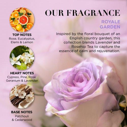 Baylis & Harding Royale Garden Rose, Poppy & Vanilla Luxury Hand Treats Gift Set 3x50ml