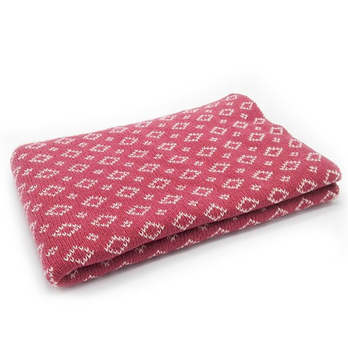 Nord Snow Chrystal Baby Merino Wool Blanket Yellow
