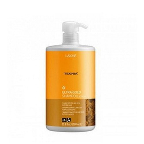Lakme Teknia Ultra Gold Blonde Hair Shampoo 1000ml
