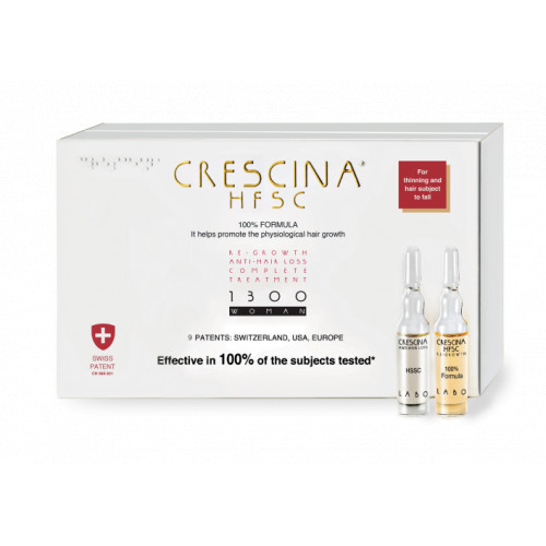 Crescina Re-Growth HFSC 1300 Complete Treatment Woman 