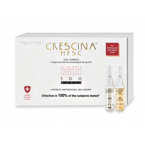 Crescina Re-Growth HFSC 500 Complete Treatment Woman 