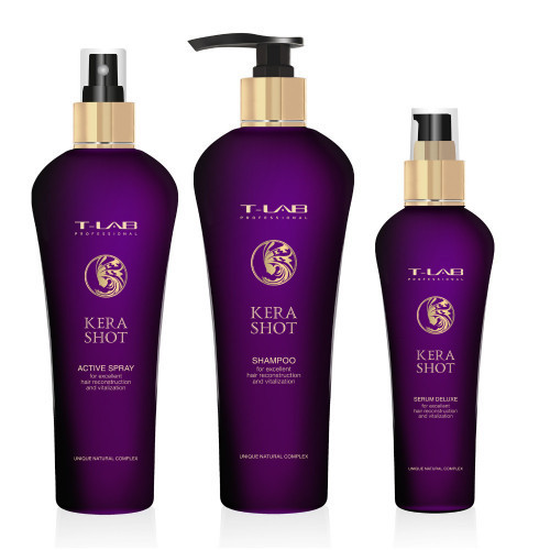 T-LAB Professional Kera Shot Haircare Set