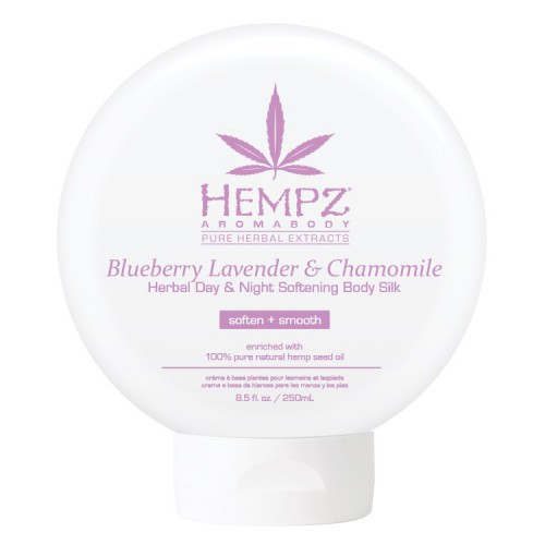 Hempz Aromabody Blueberry Lavender & Chamomile Herbal Day & Night Softening Body Silk 250ml