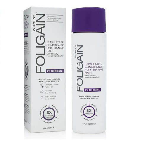 Foligain Stimulating Hair Conditioner for Thinning Hair with 2% Trioxidil 236ml