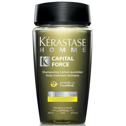 Kerastase Homme Bain Capital Force Vita-Energetique Reinforcing Hair Shampoo for men 250ml