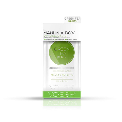 VOESH Waterless Mani In A Box 3in1 Green Tea Detox Set