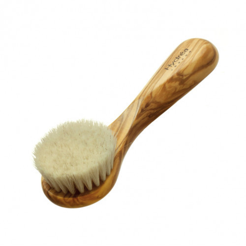 Hydrea London Olive Wood Facial Brush Soft/Medium