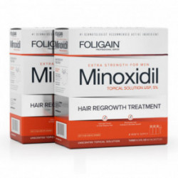 Foligain Minoxidil 5% Hair Regrowth Treatment For Men 6 Months