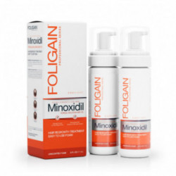 Foligain Advanced Hair Regrowth Treatment Foam For Men with Minoxidil 5% 6 Months