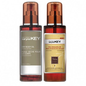 Saryna Key 2 Oils Set: Damage Repair Body Oil & Hair Oil Plaukų ir kūno priežiūros priemonių rinkinys skirtas pažeistiems plaukams i Set