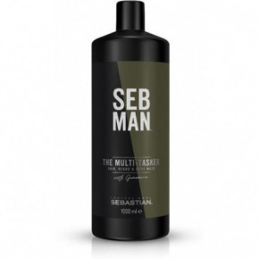 Sebastian Professional SEB MAN The Multitasker 3in1 Hair Beard and Body Wash 1000ml