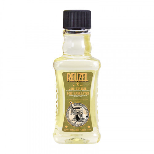 Reuzel 3in1 Tea Tree Shampoo, Conditioner & Body Wash 100ml