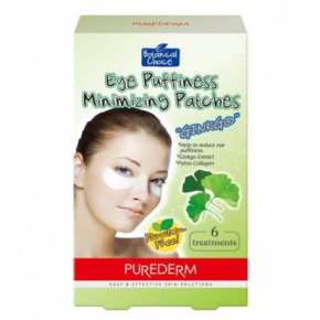 Purederm Eye Puffiness Minimizing Patches Ginkgo 6 pcs